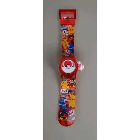 Pokemon Kids Digital Watch \ Flashing LED Lights and Flip Open Model: POK4186AZ - Picture 2 of 16